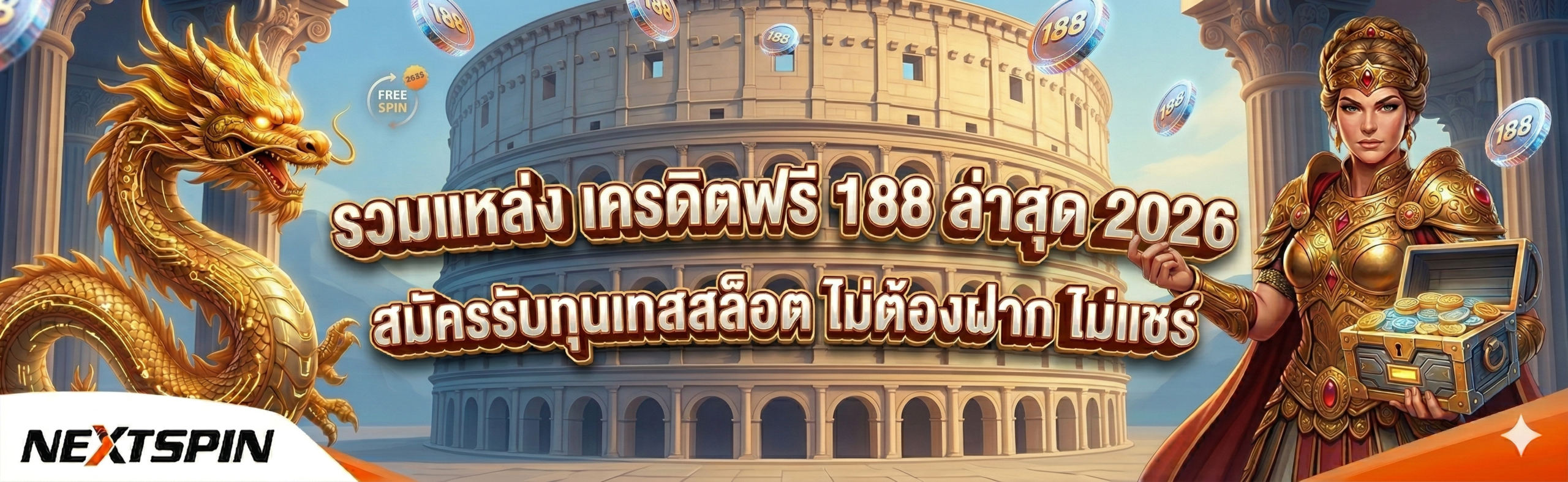 รวม เครดิตฟรี 188
